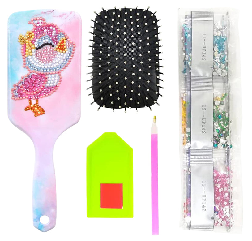 Bird - Diamond Painting Hair Brush