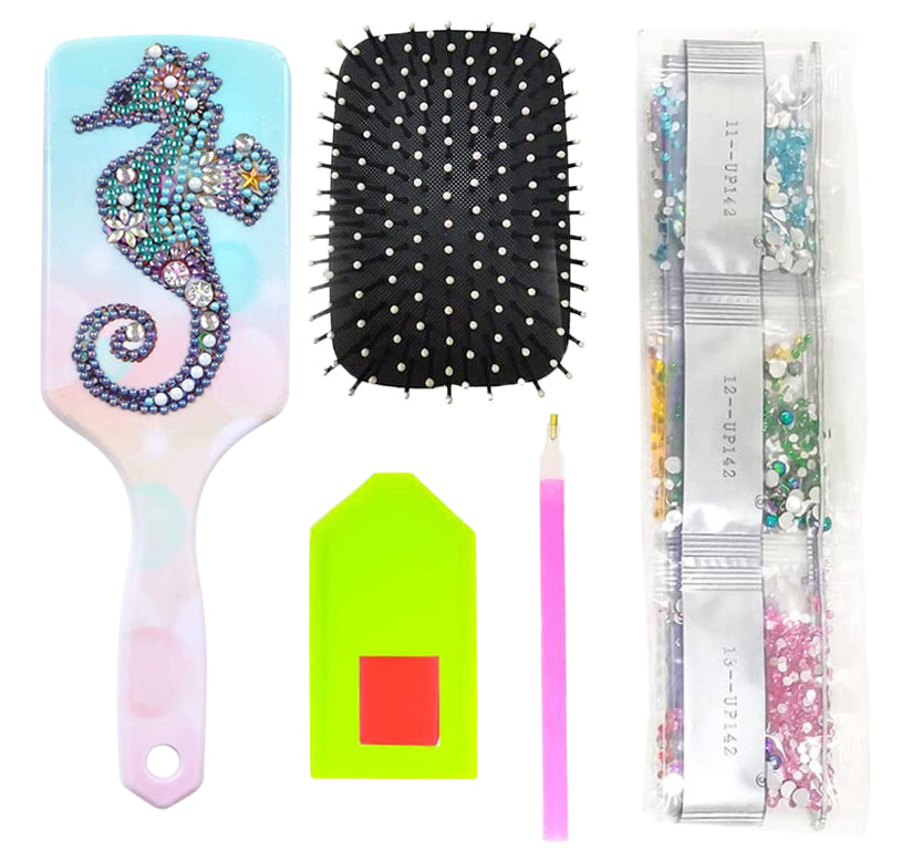 Seahorse - Diamond Painting Hair Brush