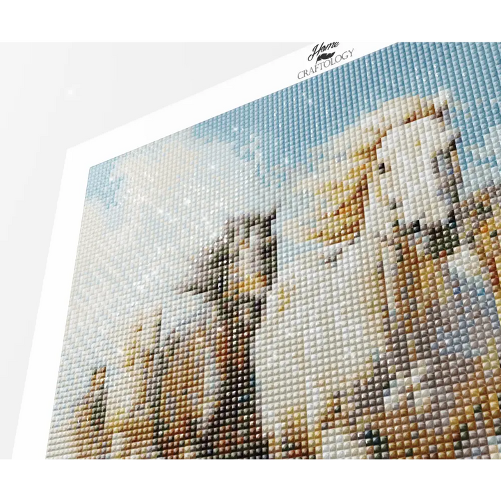 7 Horses Running - Exclusive Premium Diamond Painting Kit - Diamond Painting Kit