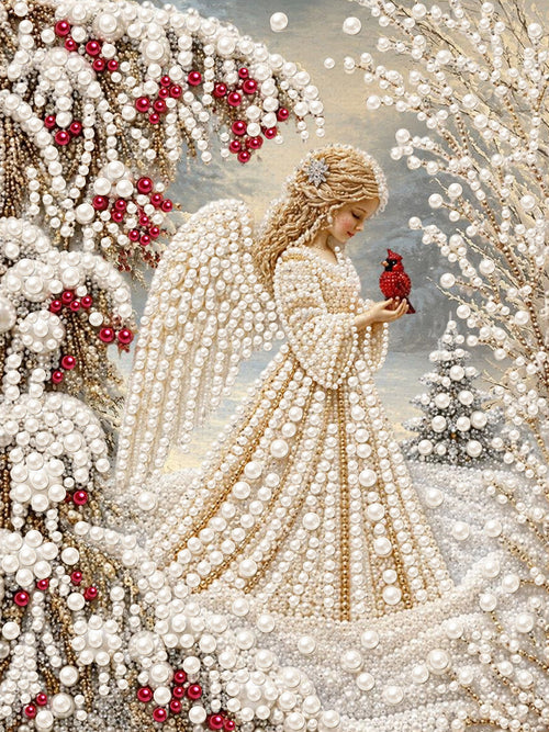 Angel  - Pearl Diamond Painting Kit
