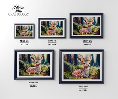 Deer Resting - Premium Diamond Painting Kit