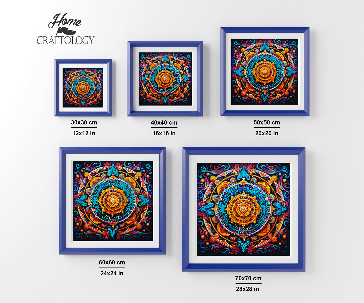 Magical Mandala - Exclusive Premium Diamond Painting Kit