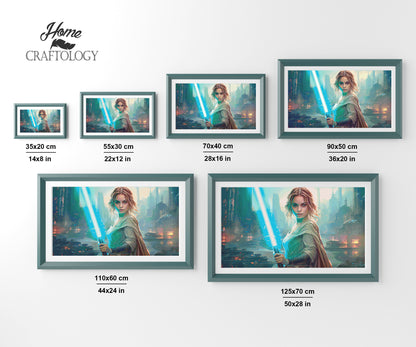 Defender of the Galactic Republic - Exclusive Premium Diamond Painting Kit