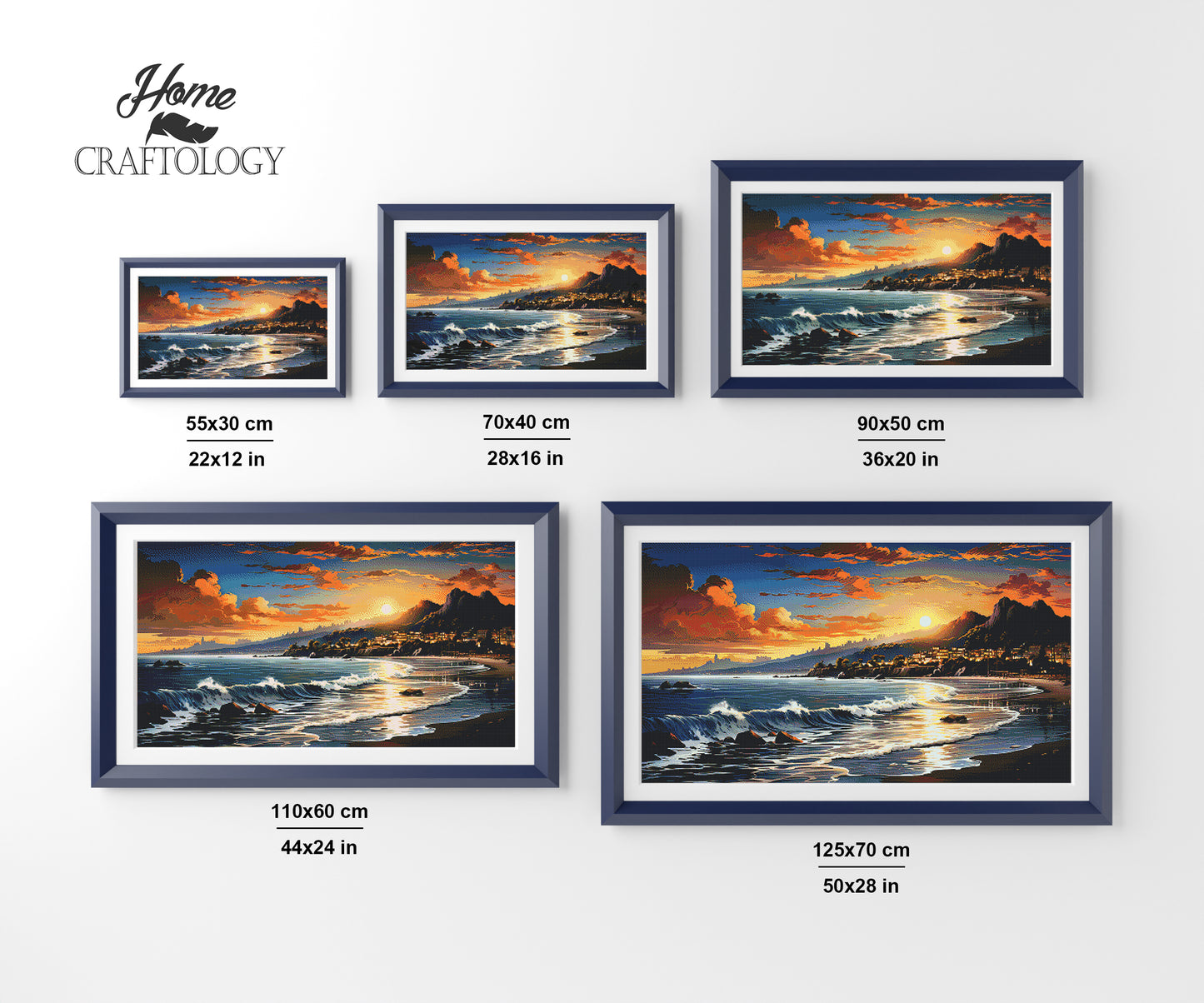 Ocean City - Exclusive Premium Diamond Painting Kit