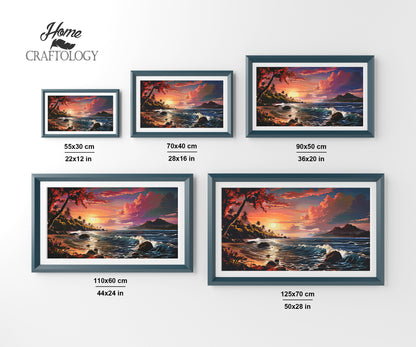 Ocean Sunset - Exclusive Premium Diamond Painting Kit