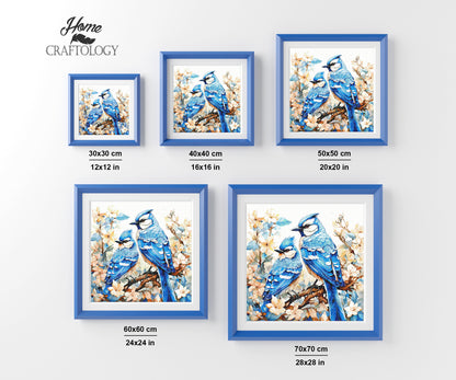 Blue Jays - Exclusive Premium Diamond Painting Kit