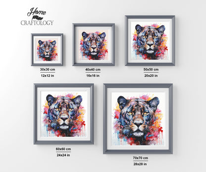 Colorful Panther - Exclusive Premium Diamond Painting Kit