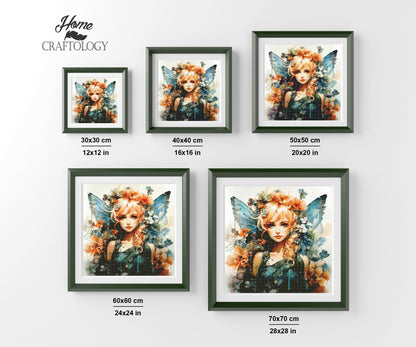 Watercolor Fairy - Exclusive Premium Diamond Painting Kit