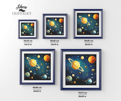 Different Planets - Premium Diamond Painting Kit