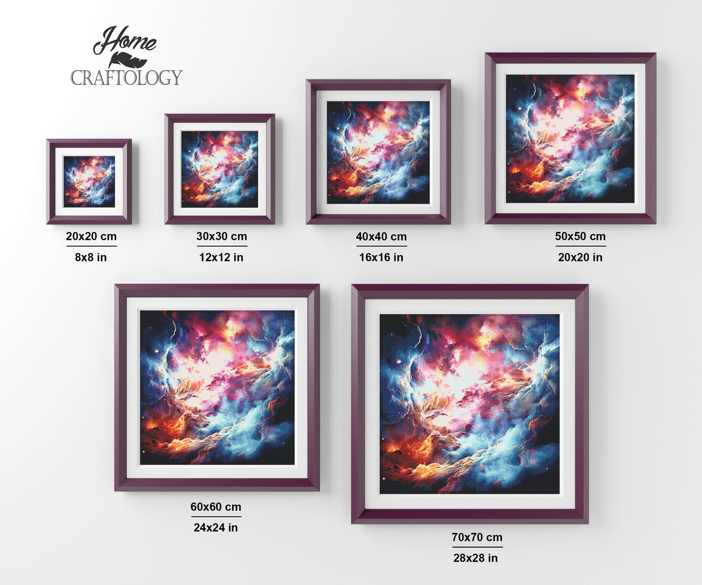 Explosion of Stars - Exclusive Premium Diamond Painting Kit