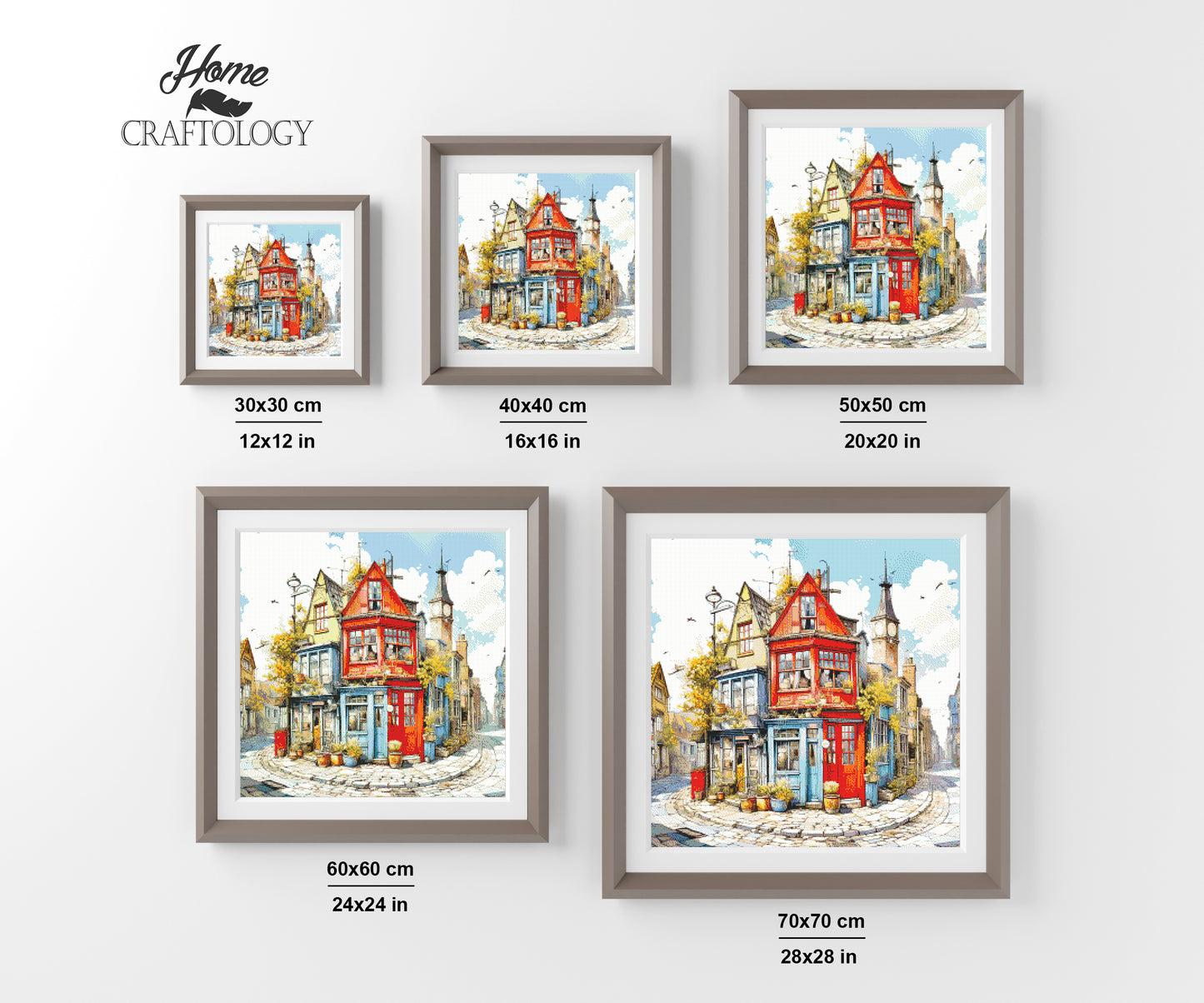 House by the Curb - Exclusive Premium Diamond Painting Kit