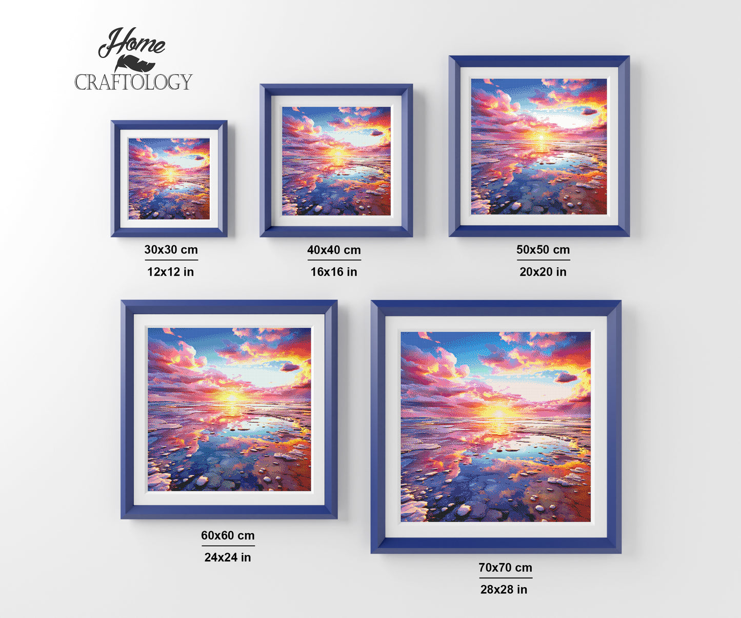 Cotton Candy Clouds - Exclusive Premium Diamond Painting Kit