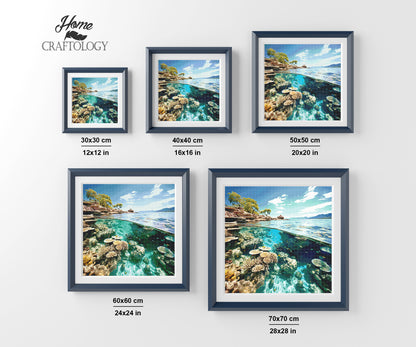 Great Barrier Reef Underwater - Exclusive Premium Diamond Painting Kit