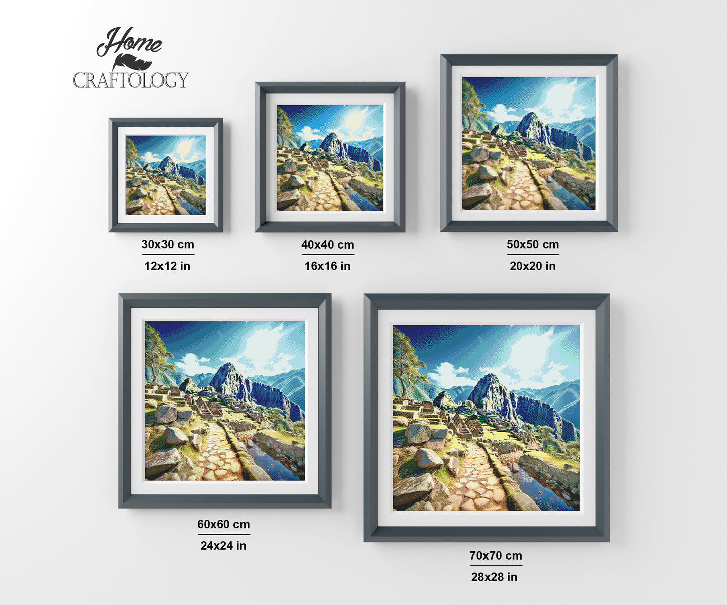 Machu Picchu - Exclusive Premium Diamond Painting Kit