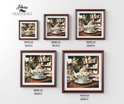 Vintage China - Exclusive Premium Diamond Painting Kit