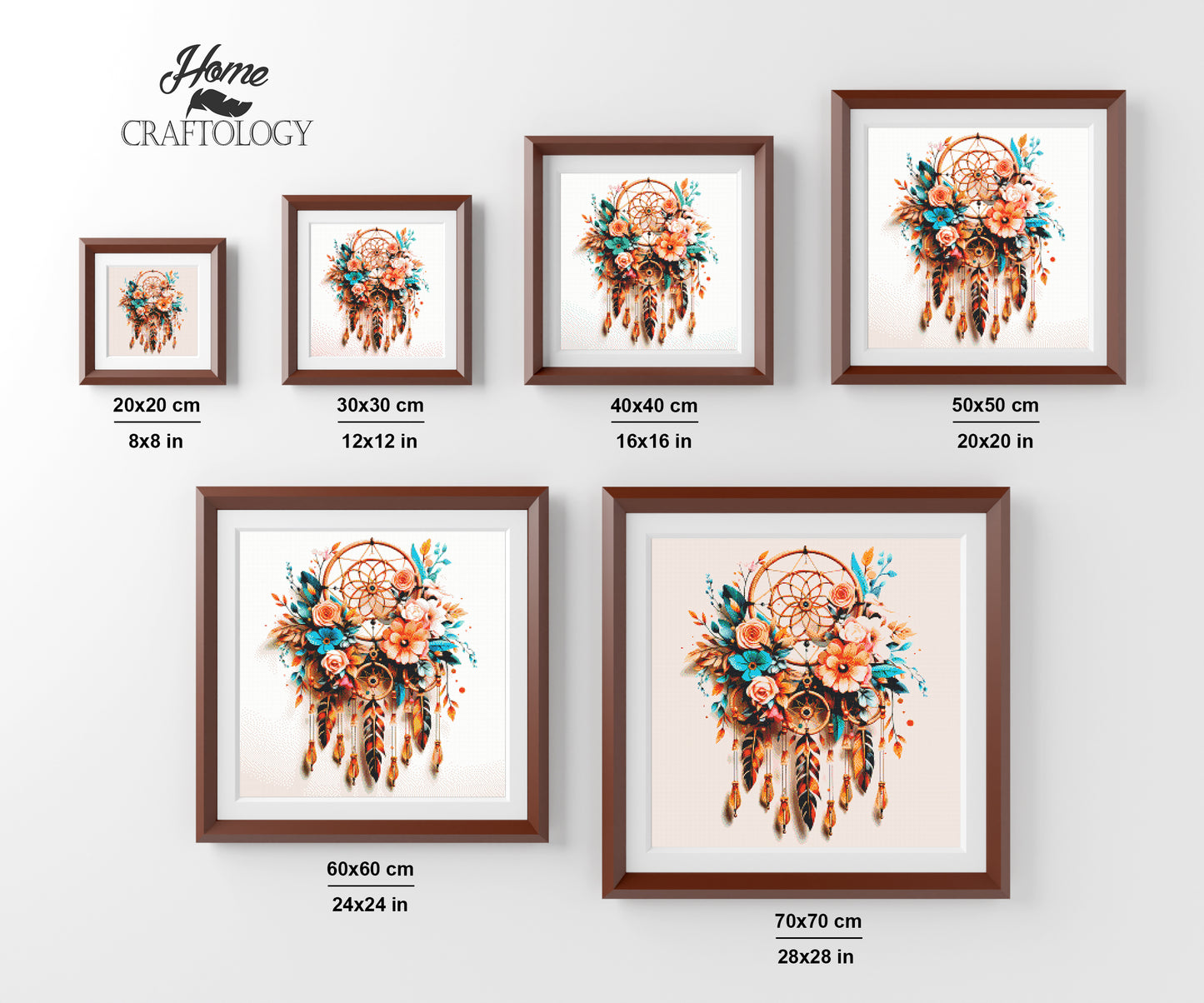 Boho Dreamcatcher - Exclusive Premium Diamond Painting Kit