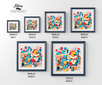 Abstract Shapes - Exclusive Premium Diamond Painting Kit