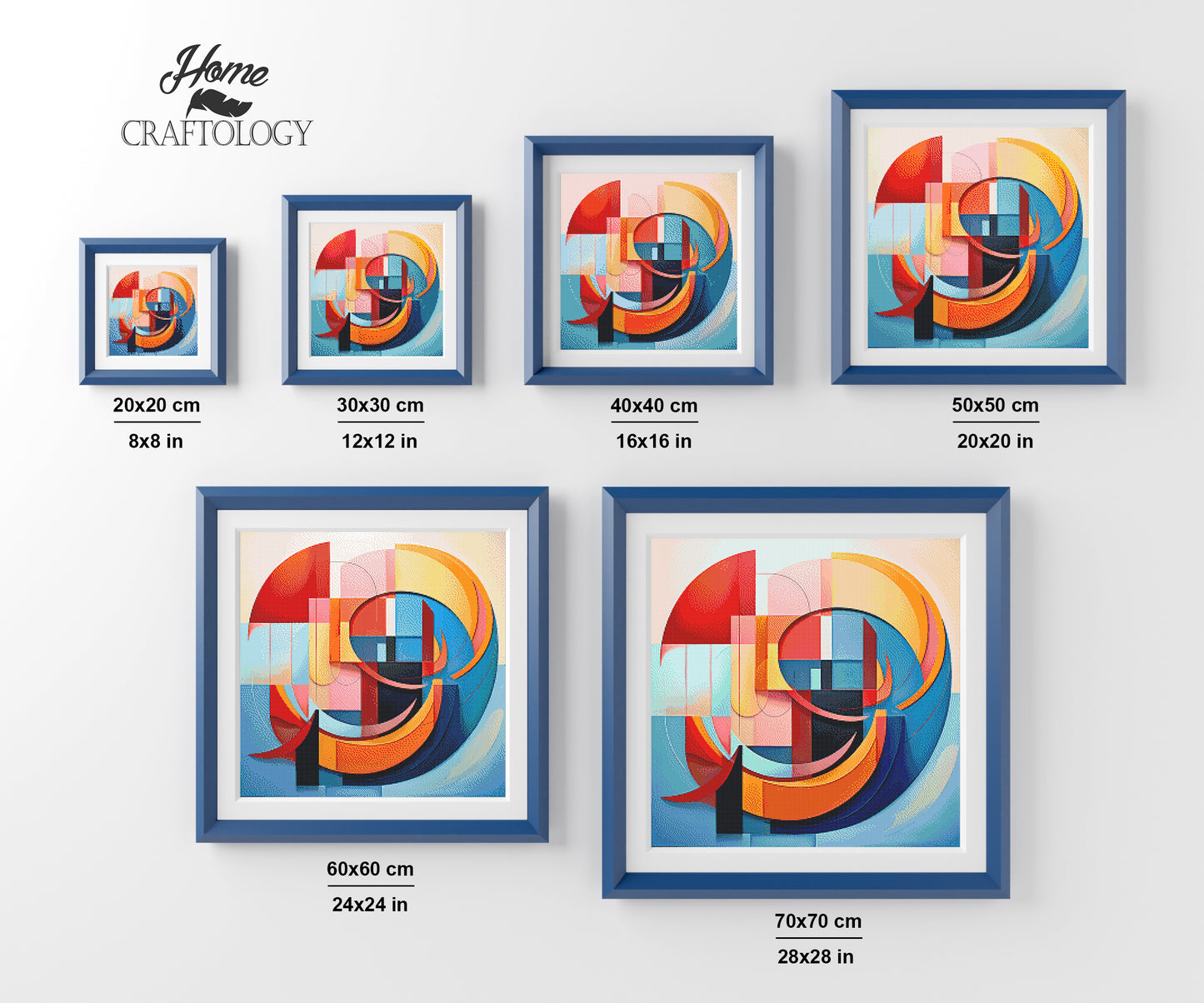 Different Shapes - Exclusive Premium Diamond Painting Kit