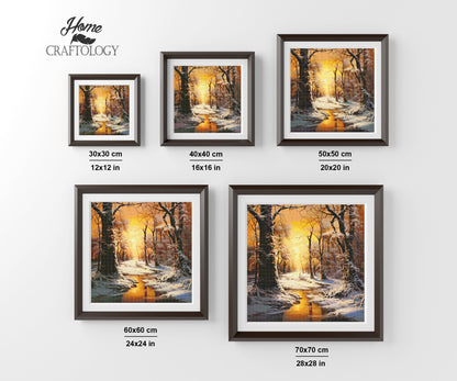 Gloomy Winter - Exclusive Premium Diamond Painting Kit