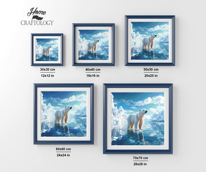 Polar Bear - Exclusive Premium Diamond Painting Kit