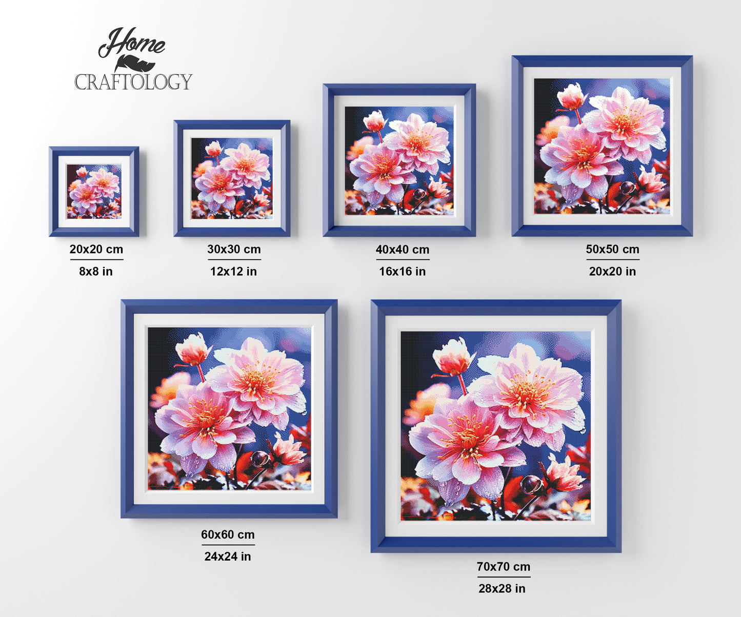 New! Flower Close-up - Exclusive Premium Diamond Painting Kit