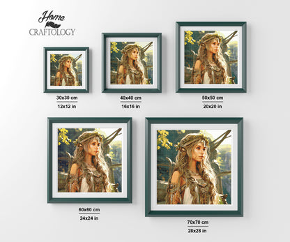 New! Elf Princess - Exclusive Premium Diamond Painting Kit