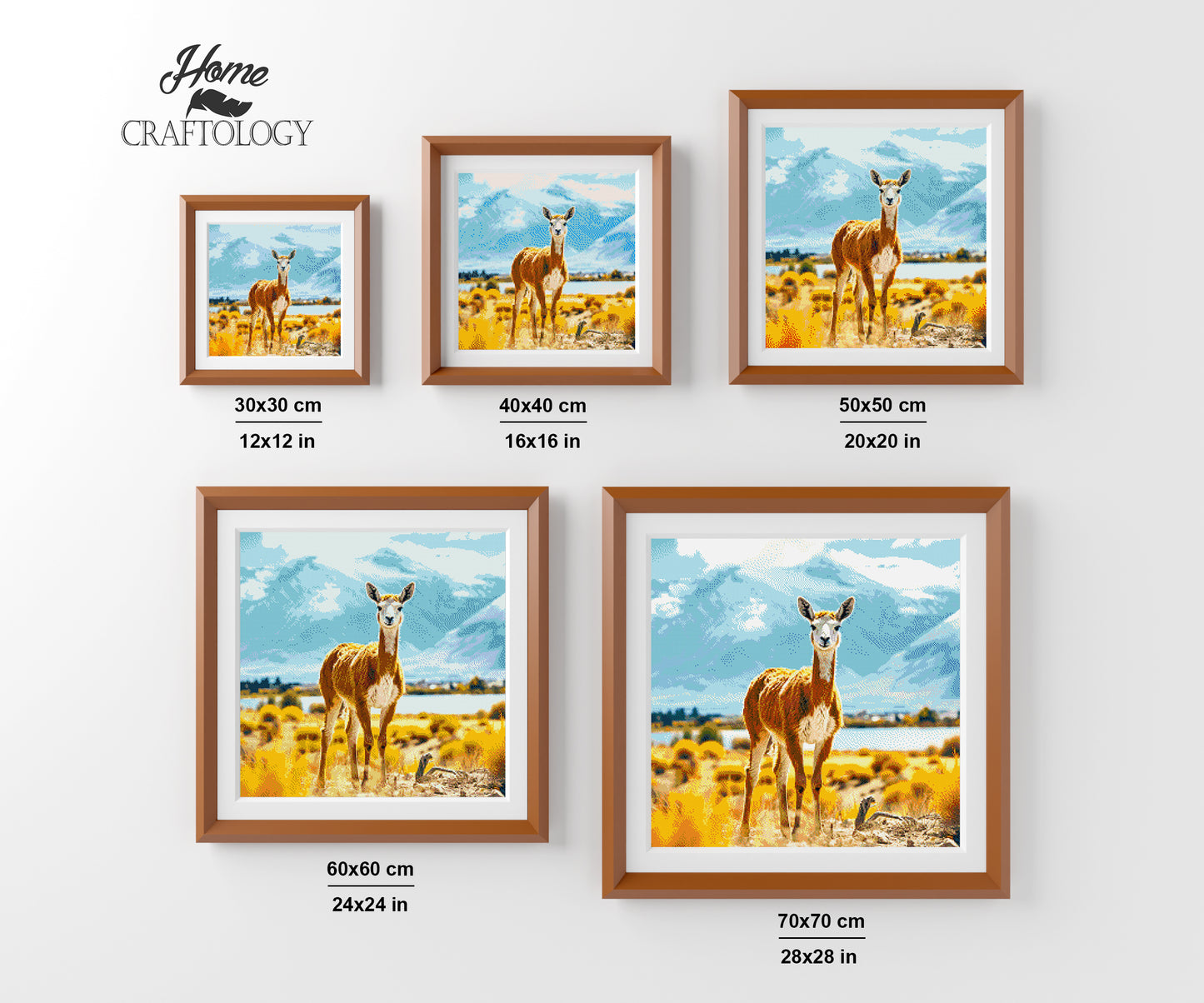 New! Guanaco - Exclusive Premium Diamond Painting Kit