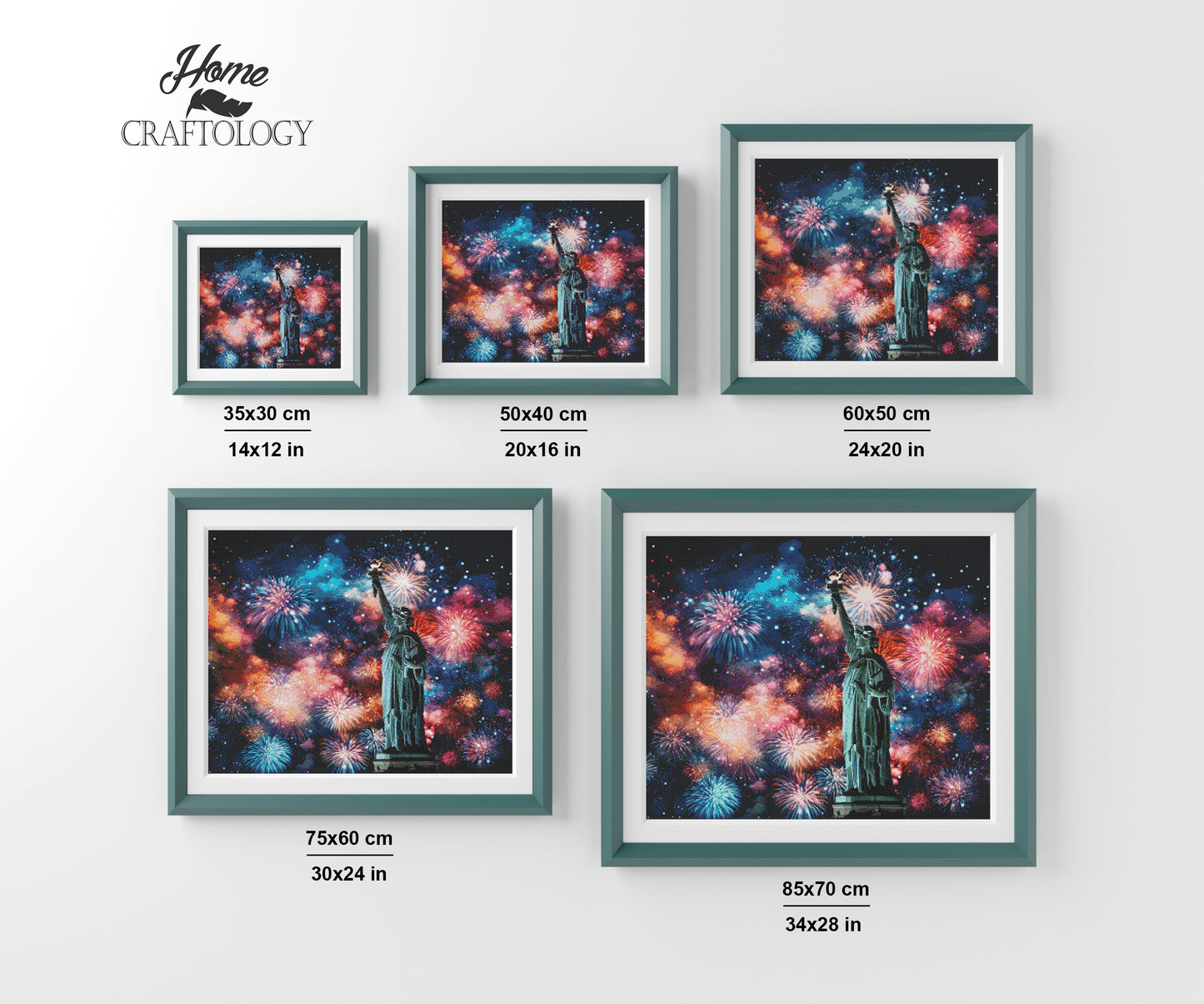 New! New Year in New York - Exclusive Premium Diamond Painting Kit