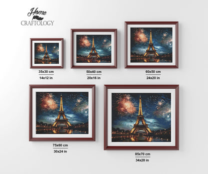 New! New Year in Paris - Exclusive Premium Diamond Painting Kit