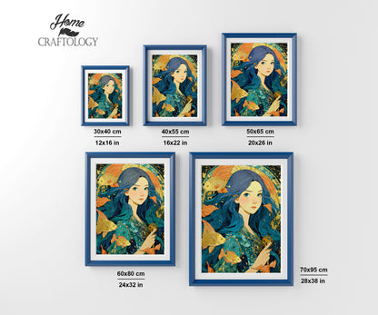 Luna of the Tides - Exclusive Premium Diamond Painting Kit