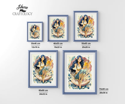 Nebula Waters - Exclusive Premium Diamond Painting Kit