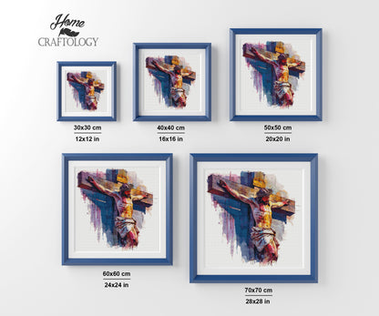 Crucifixion of Jesus - Exclusive Premium Diamond Painting Kit