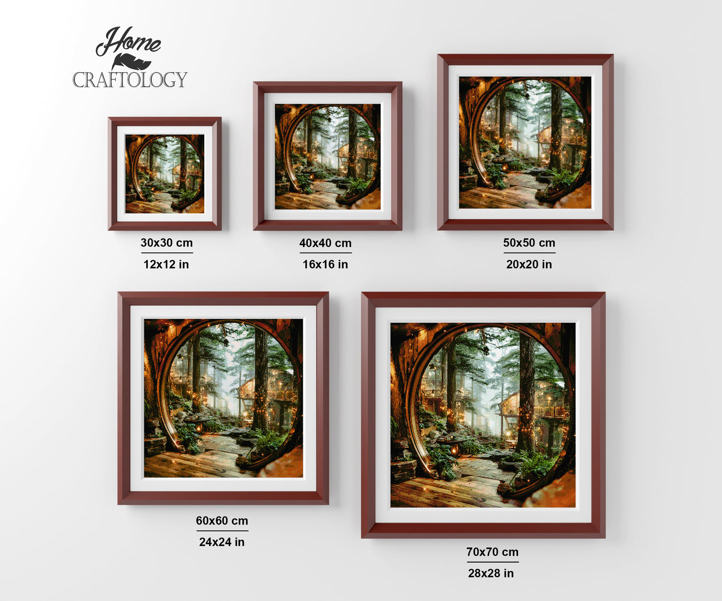 Twinkling Forest Escape - Exclusive Premium Diamond Painting Kit