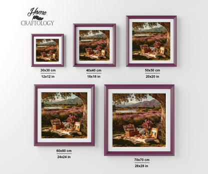 Lavender Picnic - Time Limited Exclusive Diamond Painting Kit