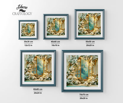 Moonlit Jasmine and Nightingales’ Song - Time Limited Exclusive Diamond Painting Kit