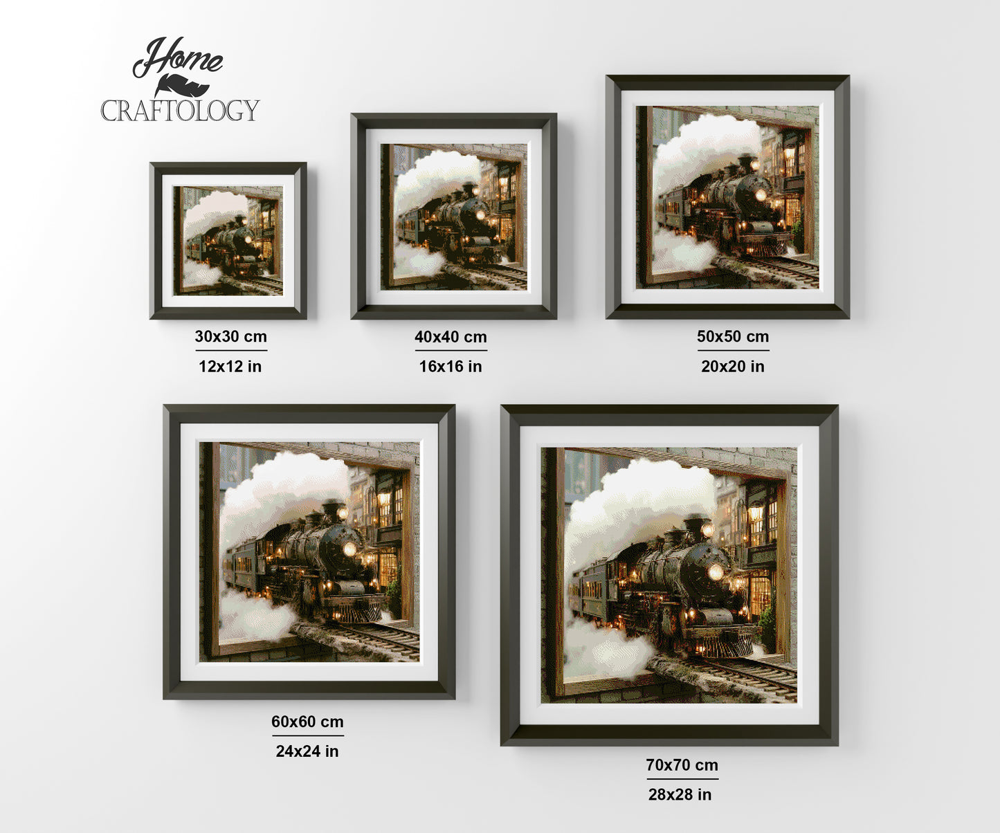 Full Steam Ahead - Time Limited Exclusive Diamond Painting Kit