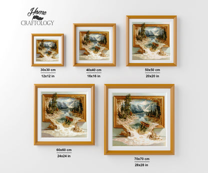 Rowing Into Reality - Time Limited Exclusive Diamond Painting Kit