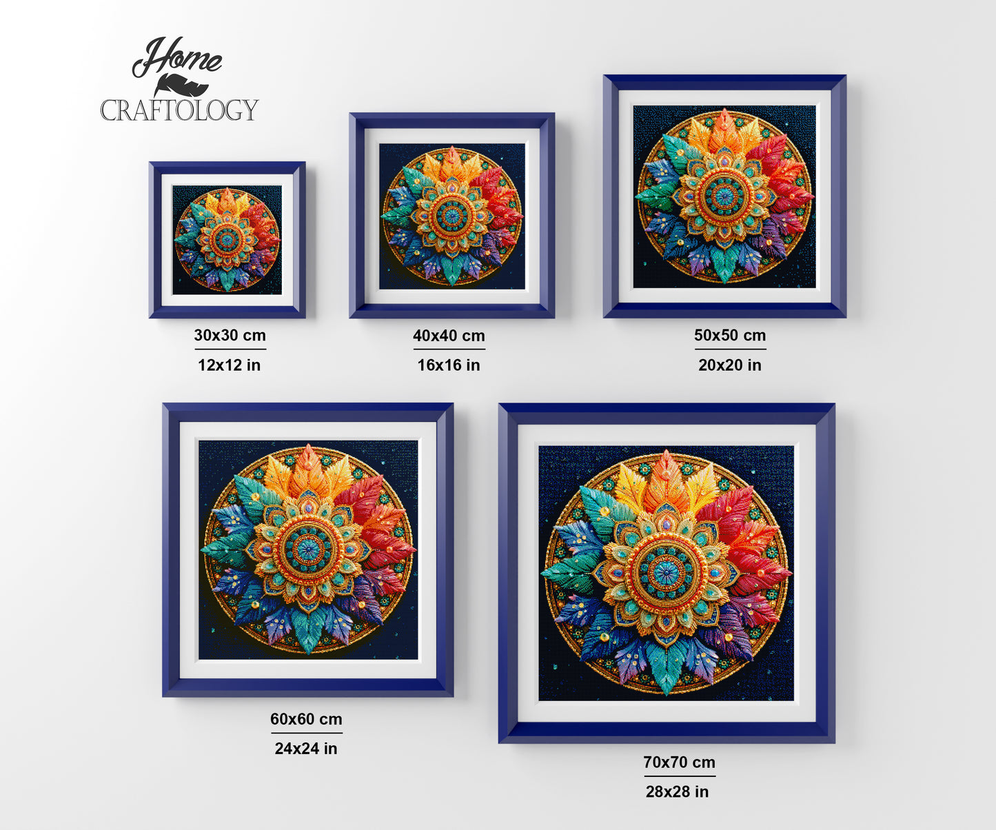 Infinite Colors Mandala - Time Limited Exclusive Diamond Painting Kit