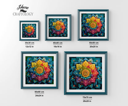 Jewel Petal Mandala - Time Limited Exclusive Diamond Painting Kit