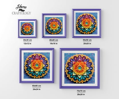 Rainbow Aura Mandala - Time Limited Exclusive Diamond Painting Kit