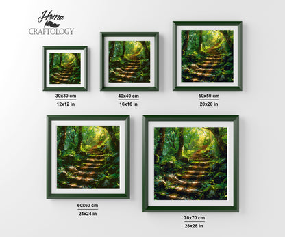Steps Along the Forest Path - Time Limited Exclusive Diamond Painting Kit