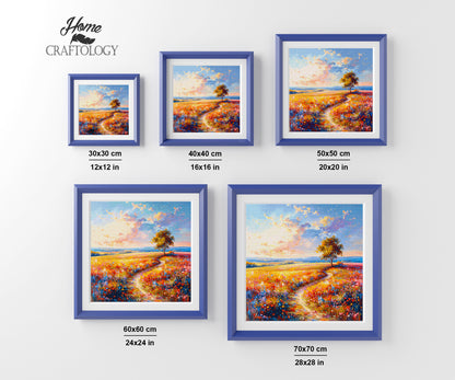 Walking Through the Meadow - Time Limited Exclusive Diamond Painting Kit
