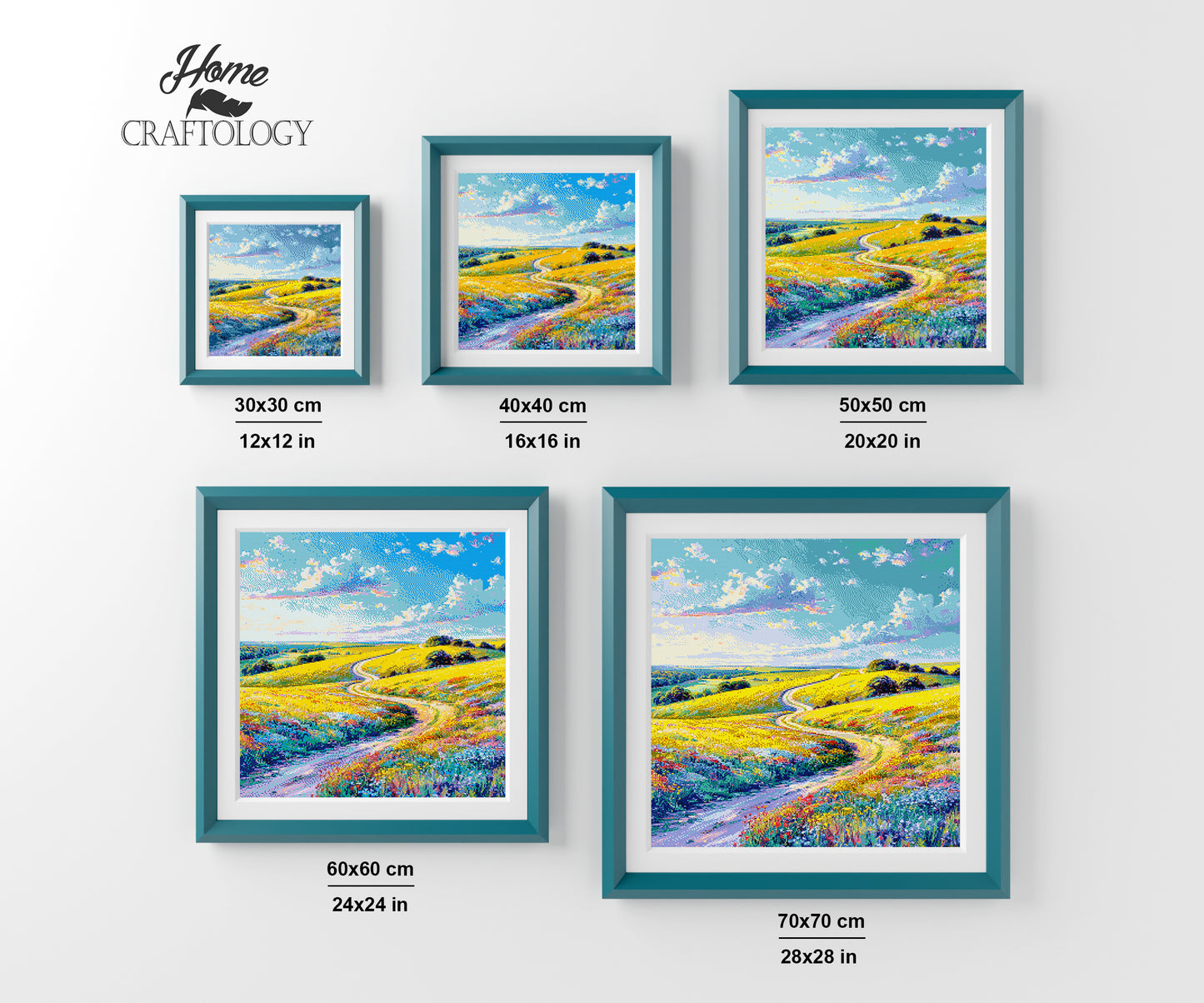 Winding Country Road - Time Limited Exclusive Diamond Painting Kit