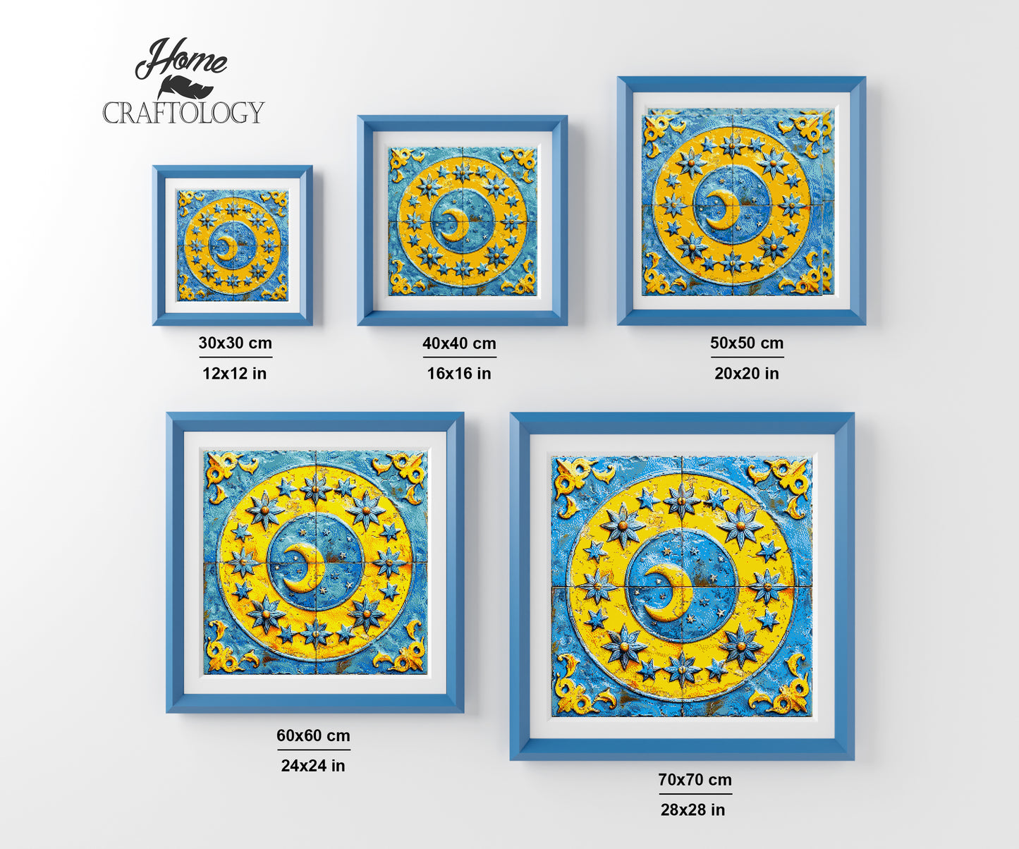 Celestial Sun and Moon - Time Limited Exclusive Diamond Painting Kit