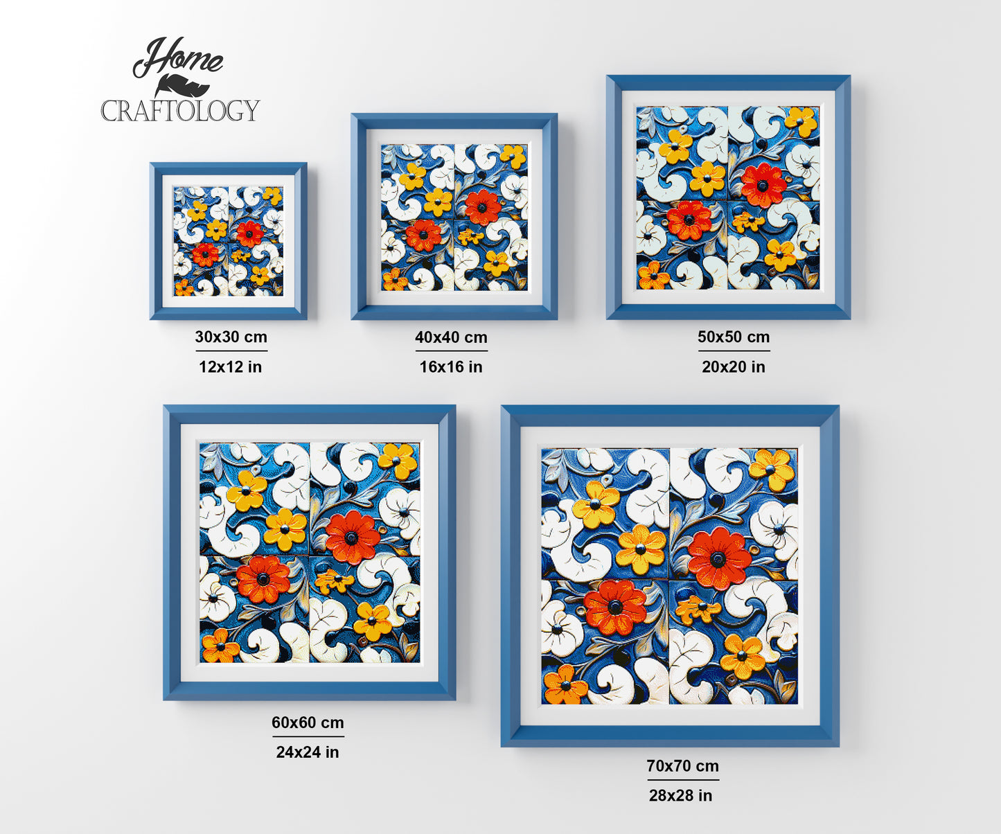 Fiesta Swirls - Time Limited Exclusive Diamond Painting Kit