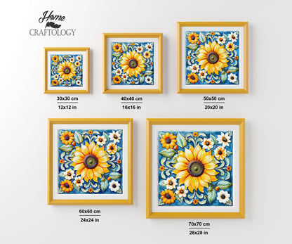 Sunflower Mosaic - Time Limited Exclusive Diamond Painting Kit