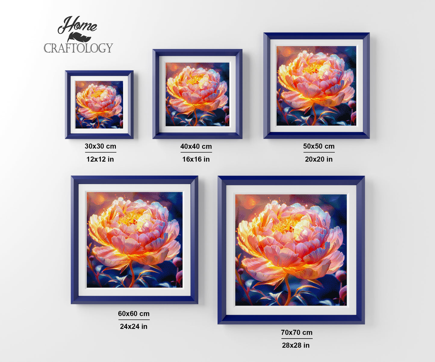 Gentle Bloom Glow - Time Limited Exclusive Diamond Painting Kit