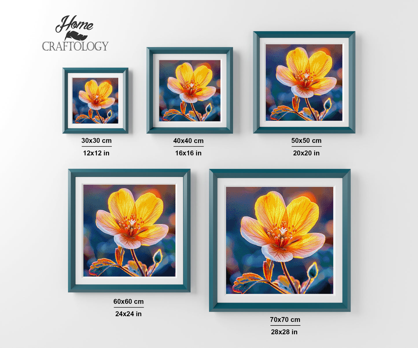 Light Through Petals - Time Limited Exclusive Diamond Painting Kit