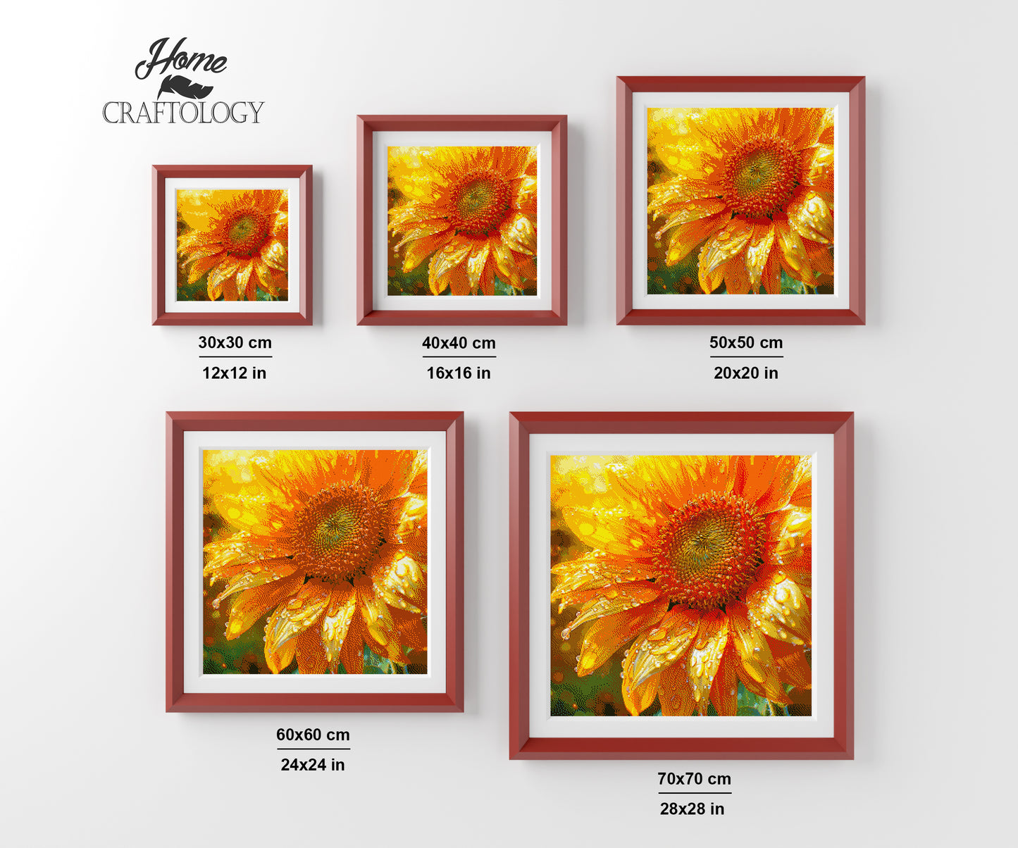 Sunflower in Light - Time Limited Exclusive Diamond Painting Kit