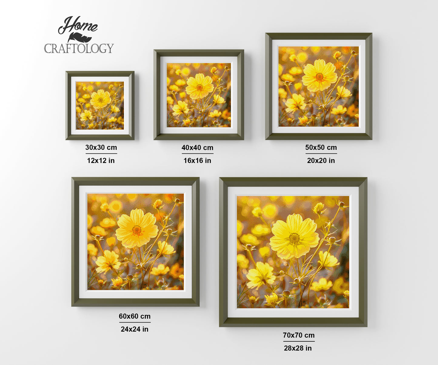 Wildflower Light Glow - Time Limited Exclusive Diamond Painting Kit